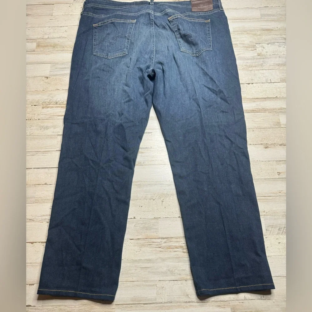 AG Adriano Goldschmied The Everett Blue Jeans Mens 42x32 (44x29) Slim Straight - Picture 11 of 11